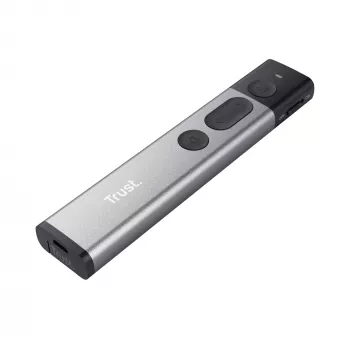 Presentador inalámbrico Trust Kazun RF Aluminio, Negro