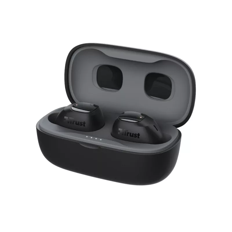 Auriculares Trust Nika Compact True Wireless Stereo (TWS) In-Ear Llamadas/Música Bluetooth Negro