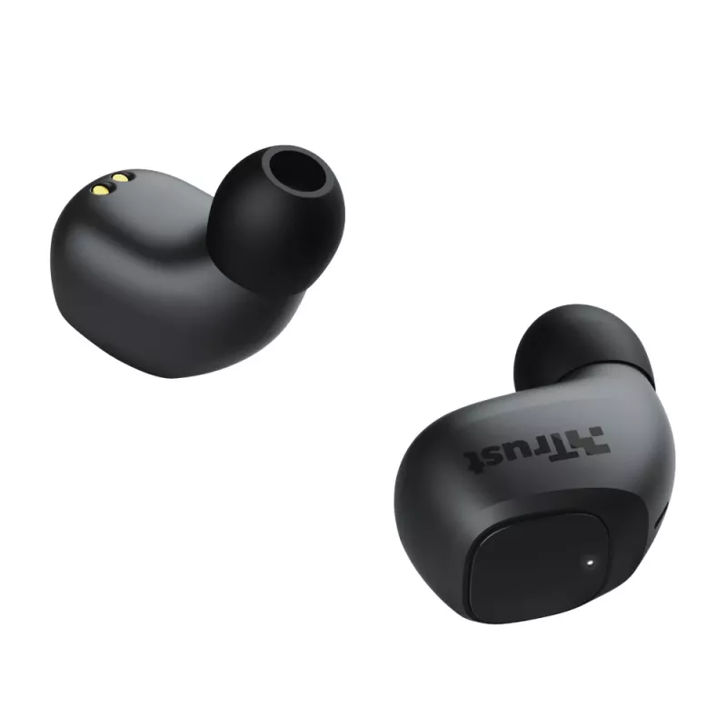 Auriculares Trust Nika Compact True Wireless Stereo (TWS) In-Ear Llamadas/Música Bluetooth Negro