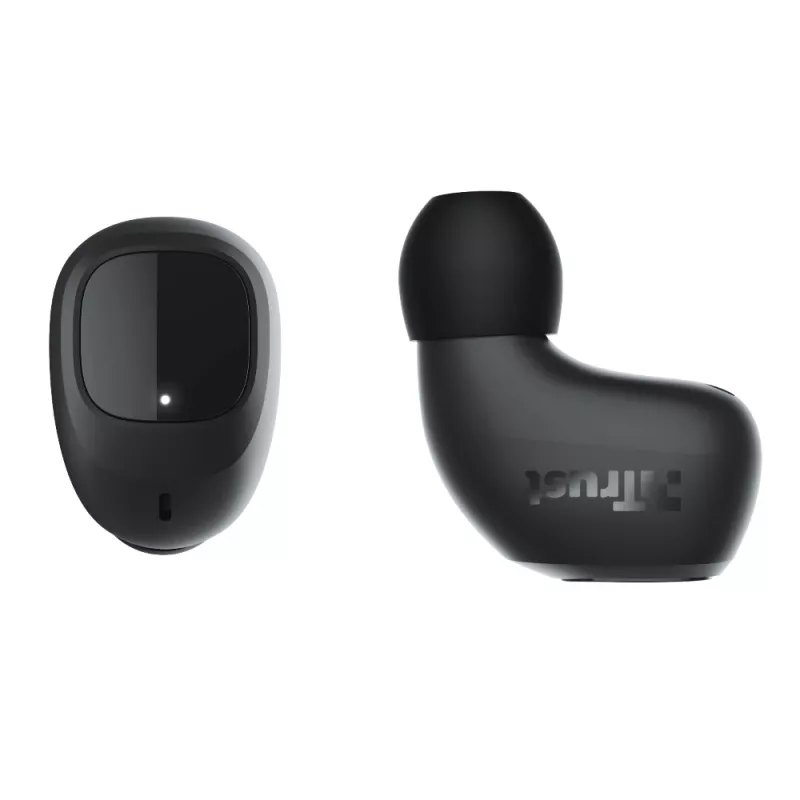 Auriculares Trust Nika Compact True Wireless Stereo (TWS) In-Ear Llamadas/Música Bluetooth Negro