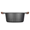 Resto Kitchenware Capella 4,6 L Redonda Madera Negra