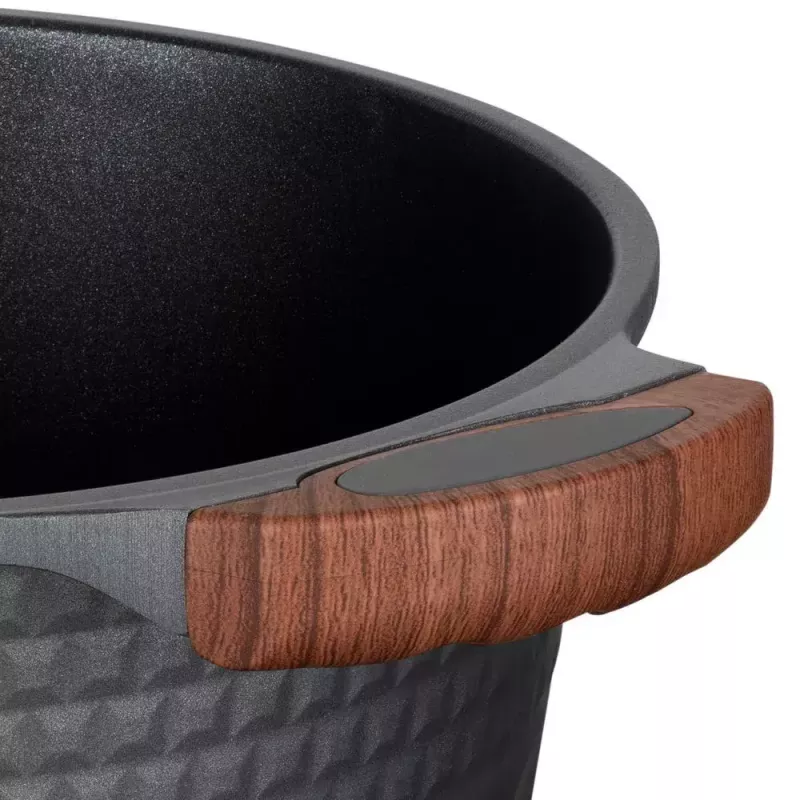 Resto Kitchenware Capella 4,6 L Redonda Madera Negra