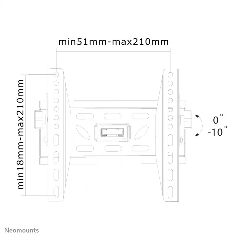 Soporte de pared para TV Neomounts LED-W220 22-40