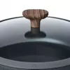 Resto Kitchenware 93906 olla multiusos, aluminio negro, 4,1 l, 28 cm
