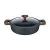 Resto Kitchenware 93906 olla multiusos, aluminio negro, 4,1 l, 28 cm