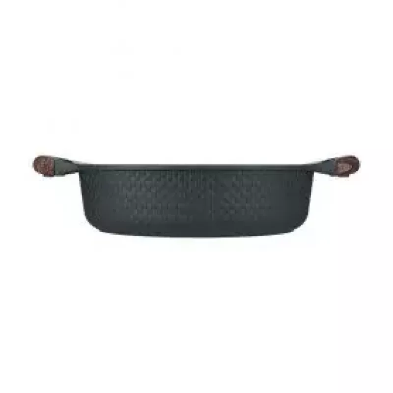 Resto Kitchenware 93906 olla multiusos, aluminio negro, 4,1 l, 28 cm