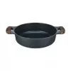 Resto Kitchenware 93906 olla multiusos, aluminio negro, 4,1 l, 28 cm