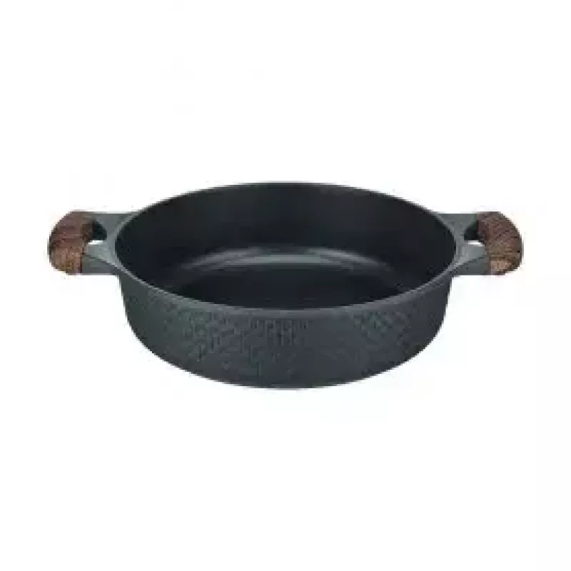 Resto Kitchenware 93906 olla multiusos, aluminio negro, 4,1 l, 28 cm