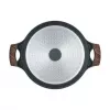Resto Kitchenware 93906 olla multiusos, aluminio negro, 4,1 l, 28 cm