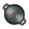 Resto Kitchenware 93906 olla multiusos, aluminio negro, 4,1 l, 28 cm