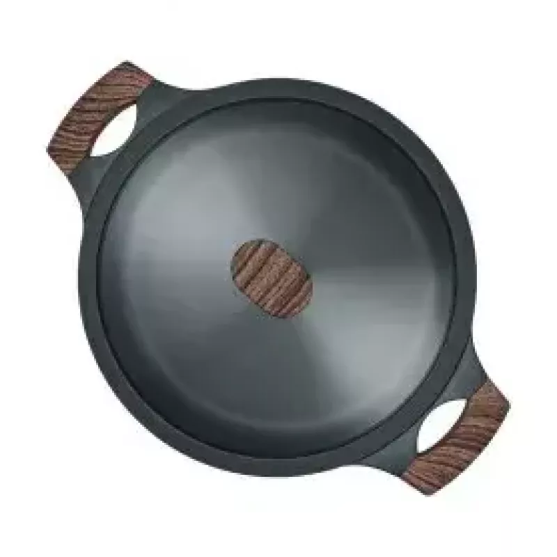 Resto Kitchenware 93906 olla multiusos, aluminio negro, 4,1 l, 28 cm