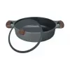 Resto Kitchenware 93906 olla multiusos, aluminio negro, 4,1 l, 28 cm