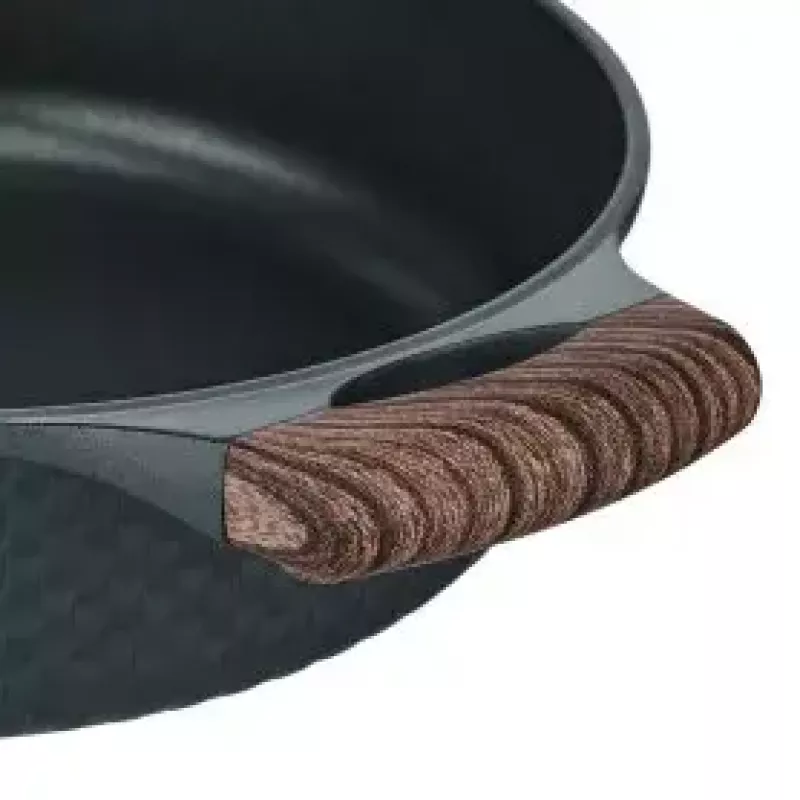 Resto Kitchenware 93906 olla multiusos, aluminio negro, 4,1 l, 28 cm