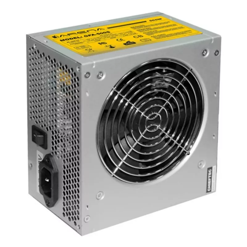 Fuente de alimentación CHIEFTEC GPA-700s 700 W 20+4 pin ATX PS/2 Plata Ventilador de 120 mm