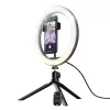 Aro de luz LED Trust Maku+ Negro/Verde 24881