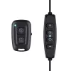 Aro de luz LED Trust Maku+ Negro/Verde 24881