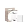 AQARA Light Switch H2 EU (2 botones, 1 canal) (WS-K07D) – Interruptor de pared Zigbee y Thread con relé