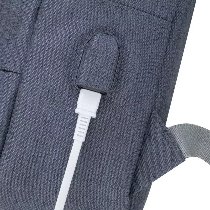 Rivacase 7562 funda antirrobo para portátil, 15,6 pulgadas (39,6 cm), gris oscuro