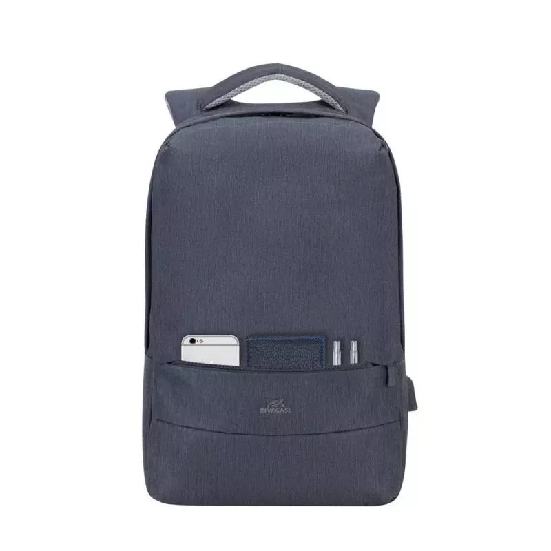 Rivacase 7562 funda antirrobo para portátil, 15,6 pulgadas (39,6 cm), gris oscuro