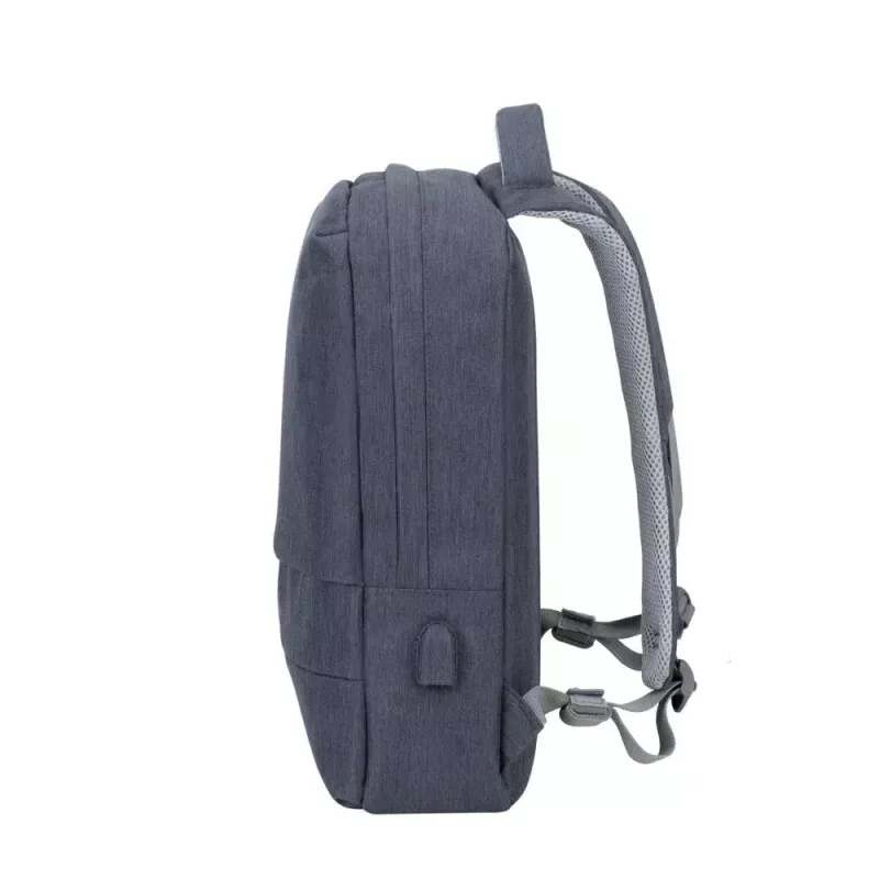 Rivacase 7562 funda antirrobo para portátil, 15,6 pulgadas (39,6 cm), gris oscuro