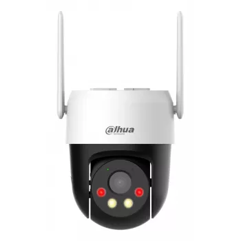 Cámara de vigilancia IP Dahua Technology 5MP Focal fija 4G Giratoria/Inclinable (4 mm, 5MP, Exterior Turret, Rotación 180°)