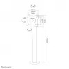 Soporte para monitor Neomounts NS-DPOS100Negro 10-32