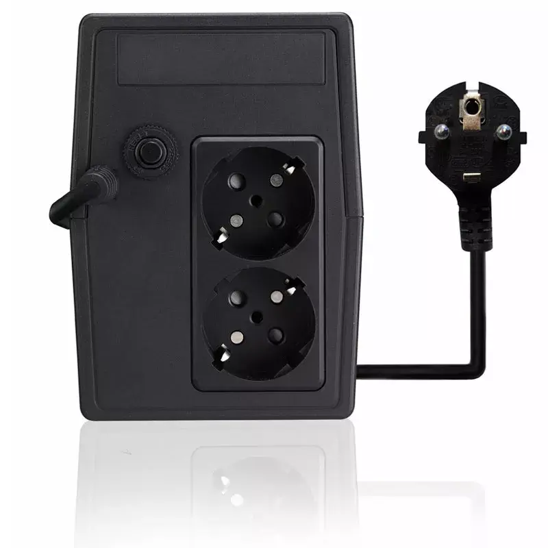 Tecnoware Era Plus 950 FGCERAPL952SCH SAI/AVR, 950 VA (0,95 kVA), 665 W, Schuko, onda sinusoidal modificada, batería de 12V 7Ah
