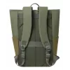 Mochila de viaje Rivacase Eden oliva piel PU poliéster rPET 250x160x430mm