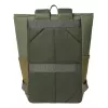 Mochila de viaje Rivacase Eden oliva piel PU poliéster rPET 250x160x430mm