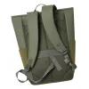 Mochila de viaje Rivacase Eden oliva piel PU poliéster rPET 250x160x430mm