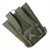 Mochila de viaje Rivacase Eden oliva piel PU poliéster rPET 250x160x430mm