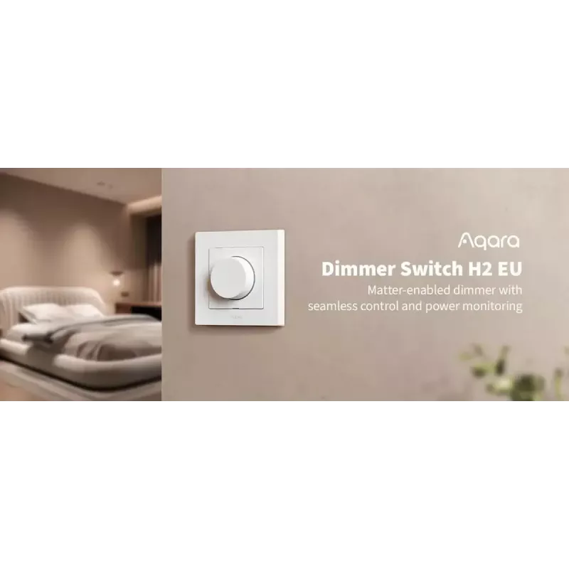 Interruptor de luz con regulador Aqara Dimmer Switch H2 EU blanco Aqara KD-R01D