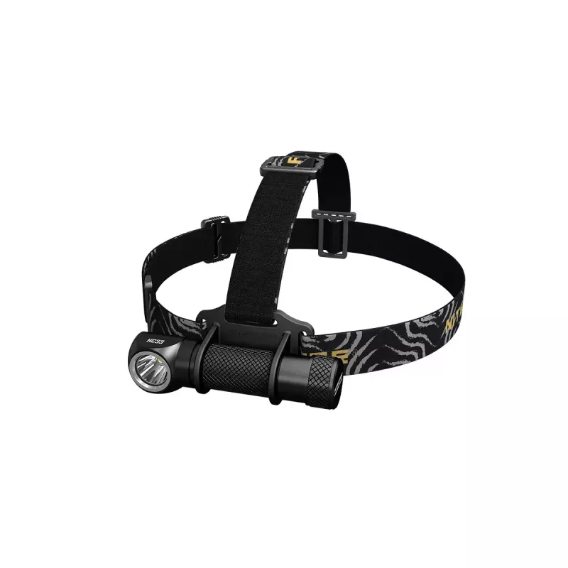 Linterna frontal con batería Nitecore HC33 negra