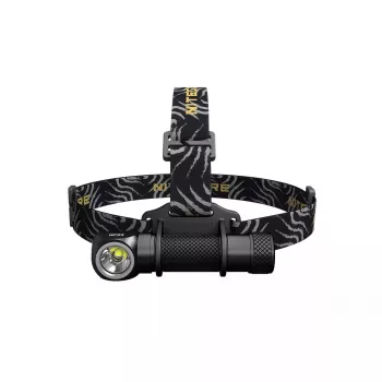 Linterna frontal con batería Nitecore HC33 negra