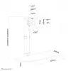 Soporte para monitor Neomounts FPMA-D890WHITE 10-30