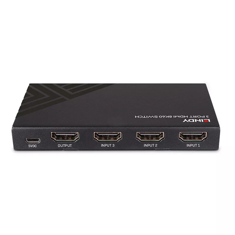 Lindy 38369 conmutador HDMI de 3 puertos 8K60