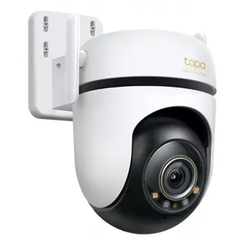 Cámara de seguridad Wi-Fi con giro/inclinación para exterior TP-Link ESPEC.: 3K 5MP (2880x1620), 2,4 GHz, 2 antenas externas, 1 puerto Ethernet, horizontal 360°