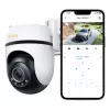 Cámara de seguridad Wi-Fi con giro/inclinación para exterior TP-Link ESPEC.: 3K 5MP (2880x1620), 2,4 GHz, 2 antenas externas, 1 puerto Ethernet, horizontal 360°