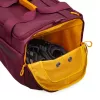Bolsa de viaje Rivacase Dijon 35 L Poliéster Burdeos