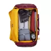 Bolsa de viaje Rivacase Dijon 35 L Poliéster Burdeos