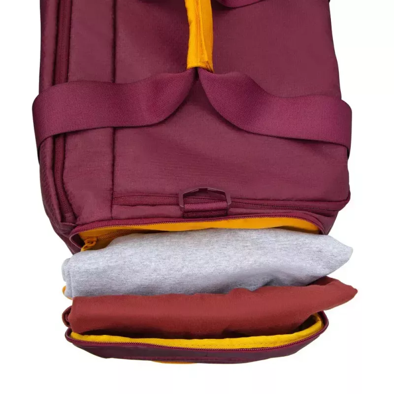 Bolsa de viaje Rivacase Dijon 35 L Poliéster Burdeos
