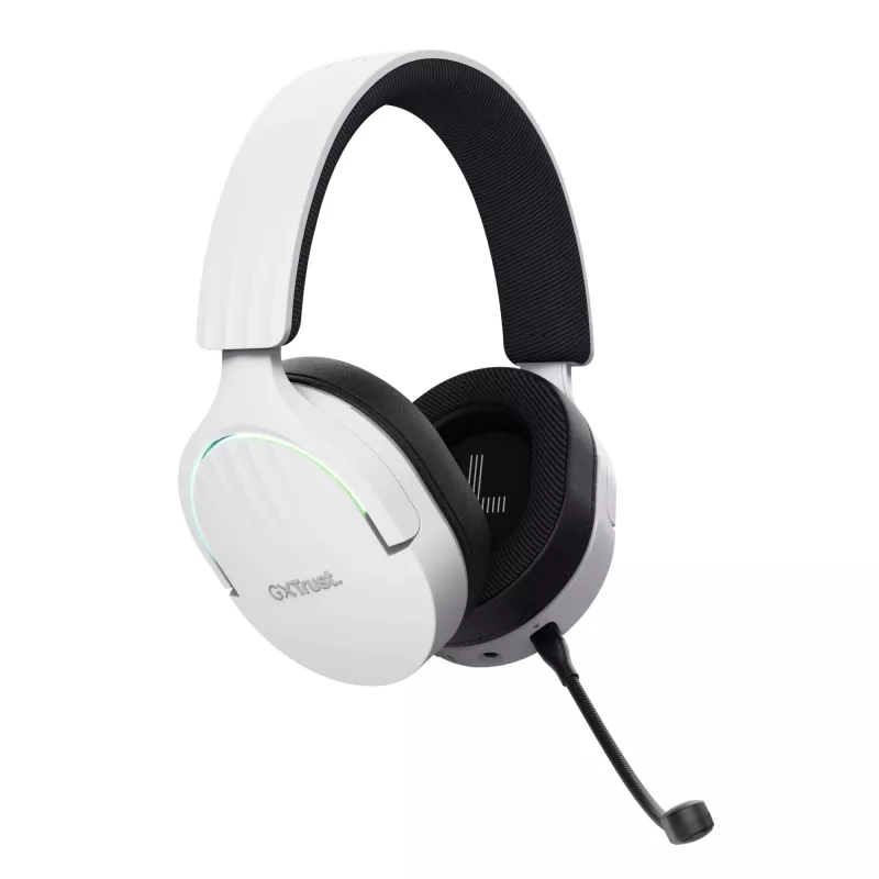 Trust GXT 491W FAYZO auriculares con cable e inalámbricos diadema gaming USB Type-C Bluetooth negro, blanco