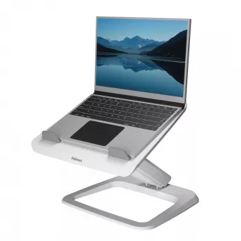 Fellowes soporte para portátil de escritorio – Hana LT soporte para portátil para casa y la oficina – soporte para portátil ajustable con 3 alturas – tamaño máx. de monitor 19