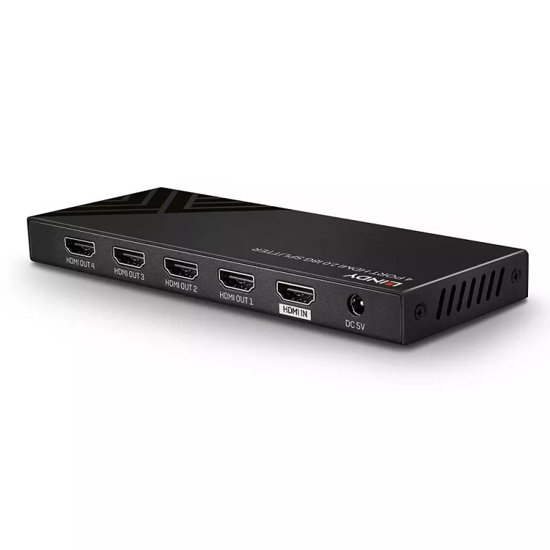 Splitter HDMI Lindy 4 puertos HDMI 18G