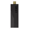 Memoria USB MSI BE6500 WiFi7 USB 3.2 Gen 1 dongle negro