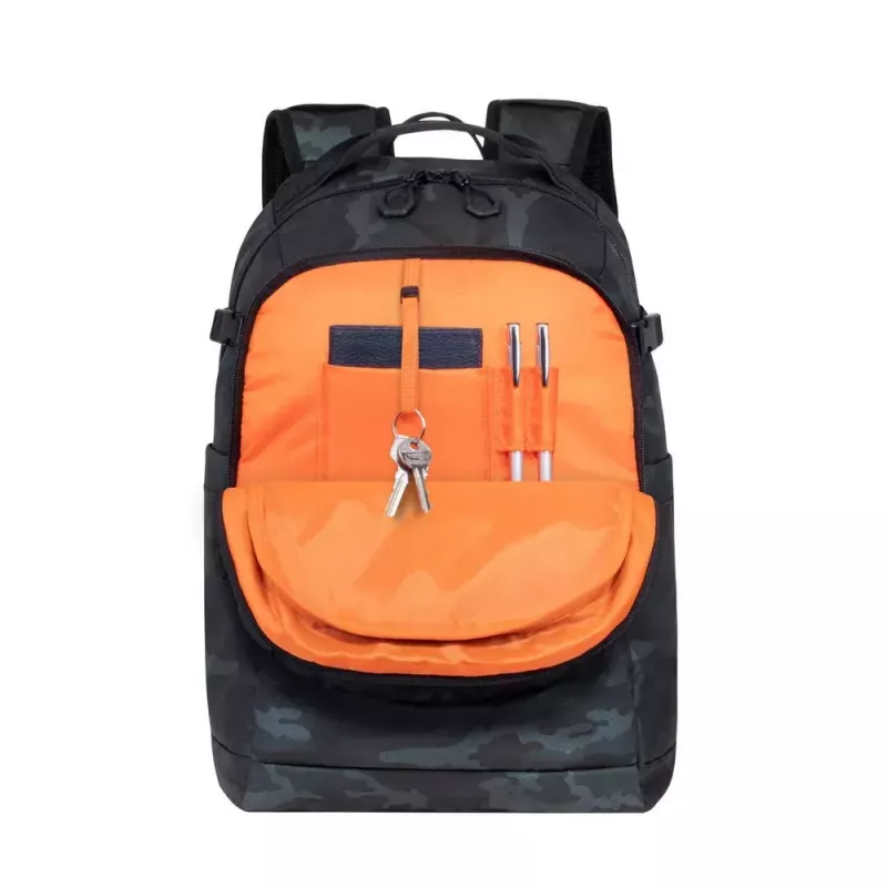 Mochila Rivacase Sherwood Camouflage poliéster 320x220x480mm