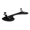 Reposabrazos R-Go Tools R-Go, ergonómico, simétrico, con recorte abdominal, espuma suave, negro