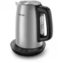 Hervidor eléctrico Philips HD9359/90 1,7 L, 2200 W, carcasa de acero inoxidable, negro metalizado