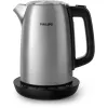 Hervidor eléctrico Philips HD9359/90 1,7 L, 2200 W, carcasa de acero inoxidable, negro metalizado