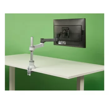 Brazo de monitor R-Go Tools R-Go Zepher Single, totalmente ajustable, capacidad de carga 0–8 kg, 100 % circular, negro